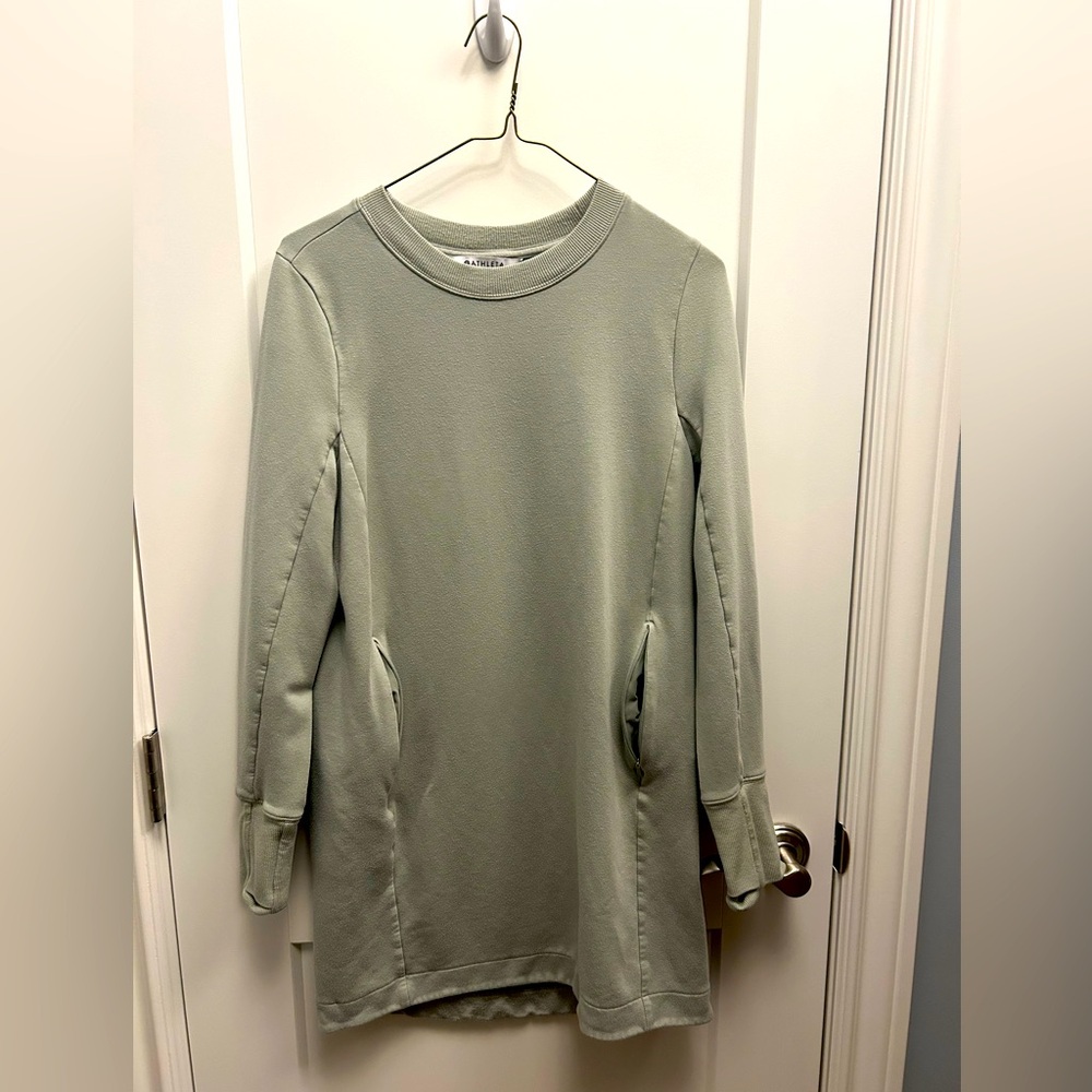 Athleta Coaster Luxe sweatshirt dress